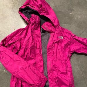 Womens S Pink Northface Jacket